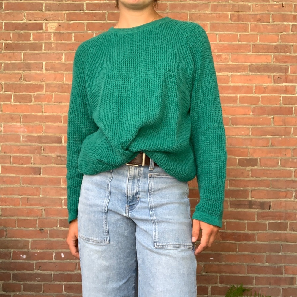Sold 🏷 | Vintage | Westbound Green Knit Sweater